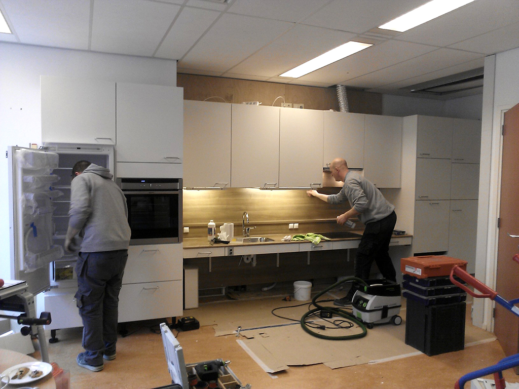 Pronk ergo - Montage en oplevering