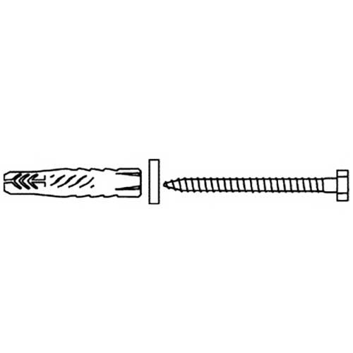 Bevestigingsset wandbeugel (LI2807.000)