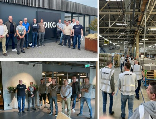 Bezoek aan de Bruynzeel-fabriek